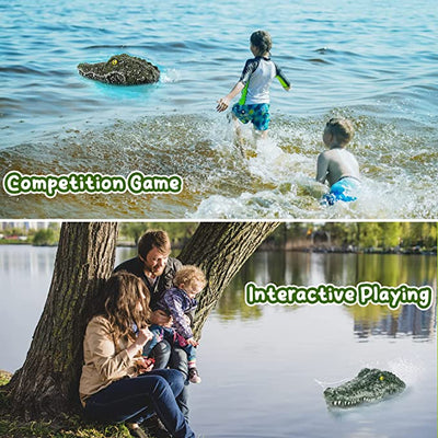 Alligator Head Boat Remote Control  Interactive Toy for Kids and Adults Includes Gator Head and Remote Control