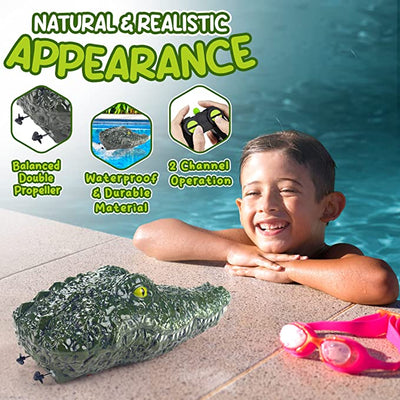 Alligator Head Boat Remote Control  Interactive Toy for Kids and Adults Includes Gator Head and Remote Control