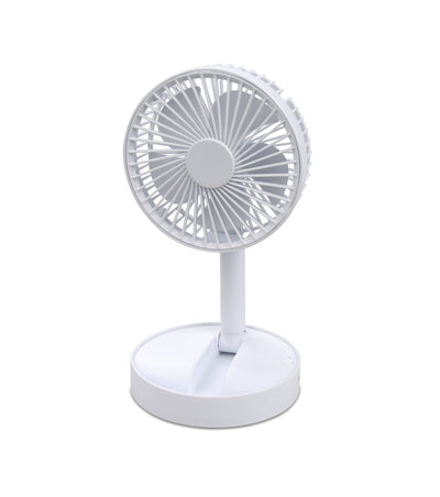portable foldable travel fan usb charge and battery operated