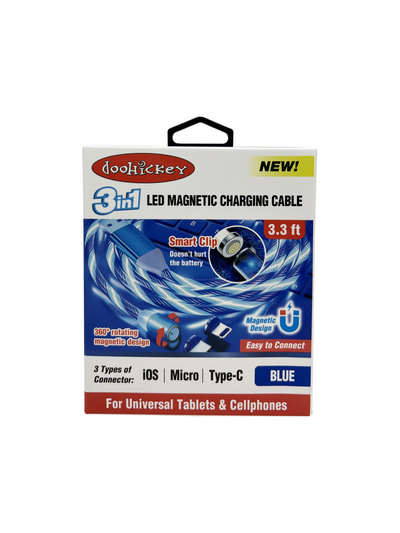 3 in 1 LED Magnetic Cable