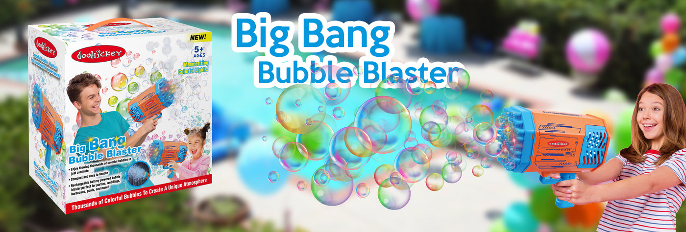  Doohickey Bubble Blaster Bubble Making Gun, 1000