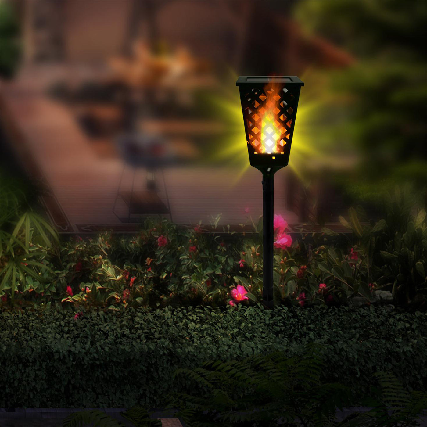 Solar Dancing Tiki Light 1 Pack Torch Light