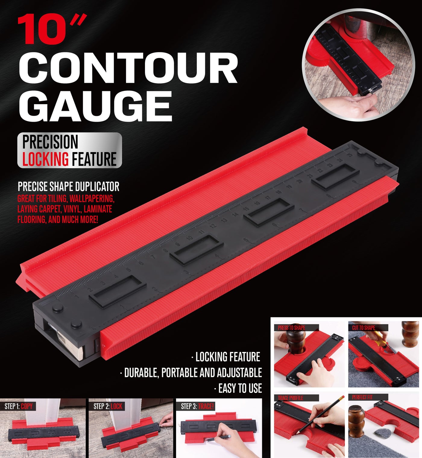 contour gauge handy tool for measurements 